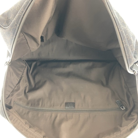 Gucci Gucci GG Canvas/Leather Boston Bag 196356 Leather Travel Bag 196356 - Picture 7 of 10